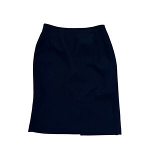 Kasper Classic Black Pencil Skirt